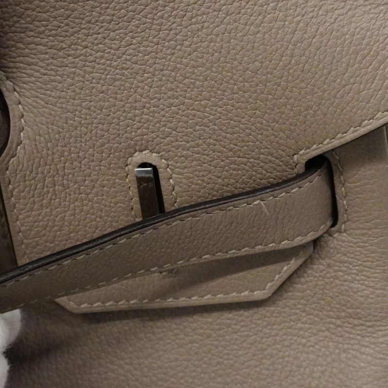 Hermes Handbag Birkin 30 Ever Color Tourtier Legre Silver Z-engraved
