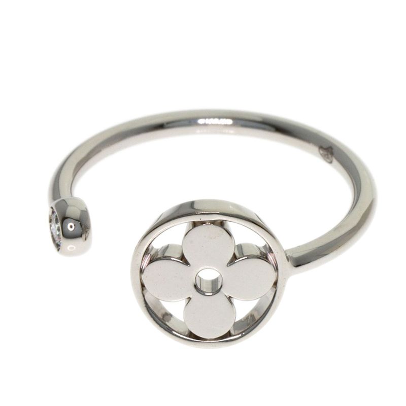 Louis Vuitton Bag Monogram Idylle Diamond 47 Ring 18k Yellow Gold 18k White Pink