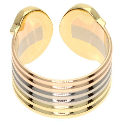 Cartier 2C LM Colors 49 Ring 18k Yellow Gold 18k White Pink