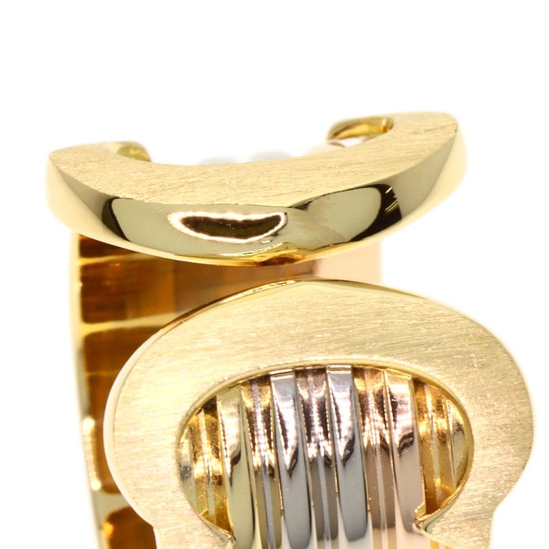 Cartier 2C LM Colors 49 Ring 18k Yellow Gold 18k White Pink