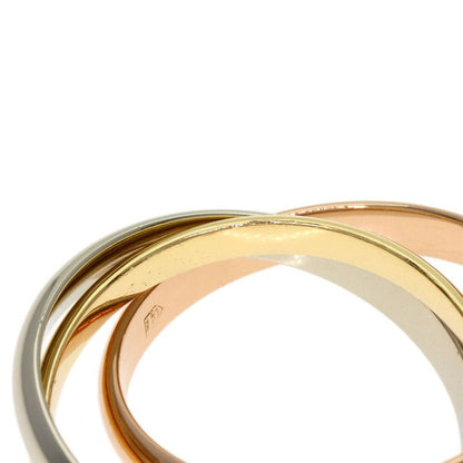 Cartier Trinity SM 49 Ring 18k Yellow Gold 18k White Pink