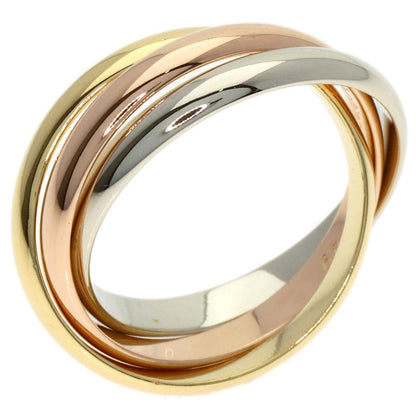 Cartier Trinity SM 49 Ring 18k Yellow Gold 18k White Pink