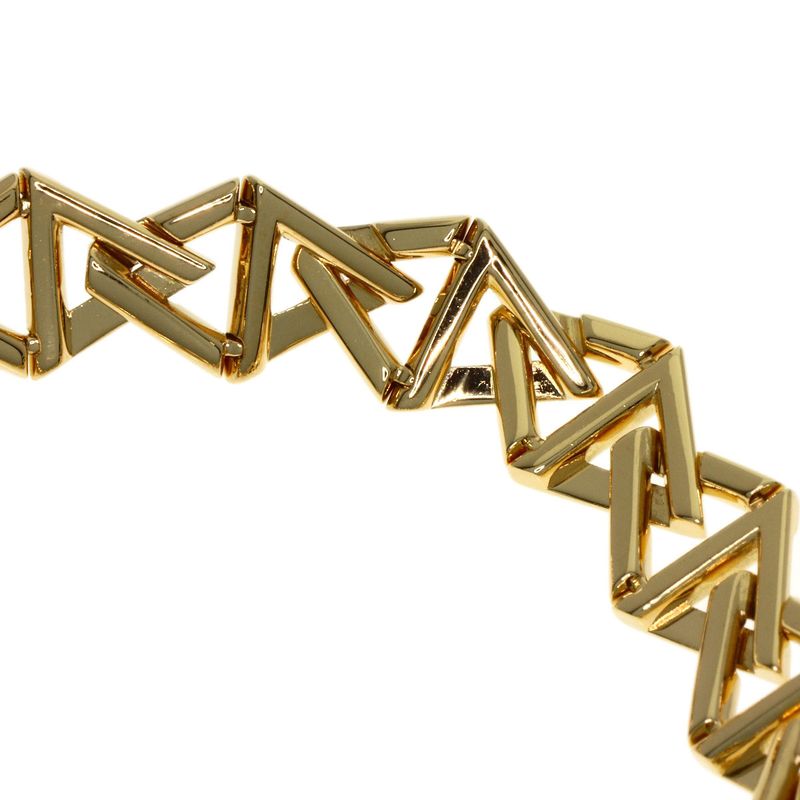 Louis Vuitton Braless LV Vault Curve PM 15 Bracelet 18k Yellow Gold