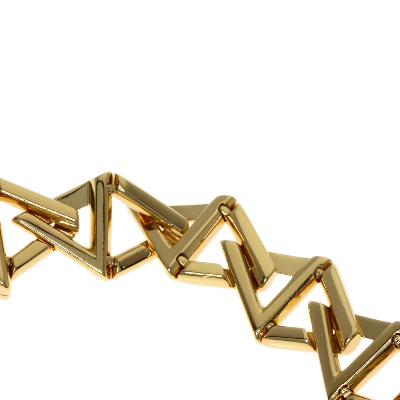 Louis Vuitton Braless LV Vault Curve PM 15 Bracelet 18k Yellow Gold