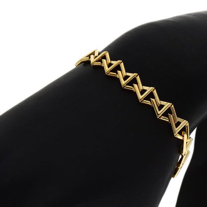 Louis Vuitton Braless LV Vault Curve PM 15 Bracelet 18k Yellow Gold