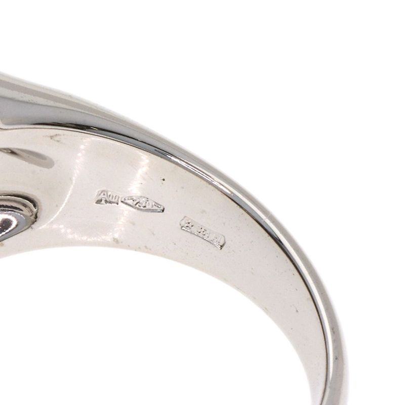 Bvlgari Muza Diamond Onyx Ring 18k White Gold