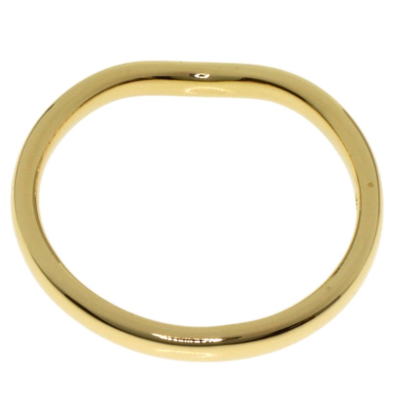 Tiffany & Co T Cube Band Ring 18k Yellow Gold