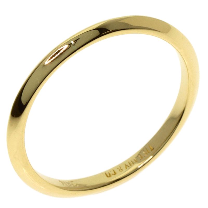 Tiffany & Co Knife Edge Ring 18k Yellow Gold
