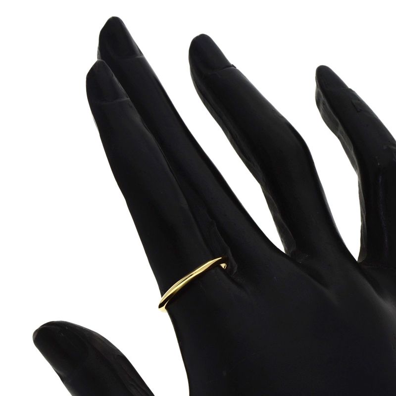 Tiffany & Co Knife Edge Ring 18k Yellow Gold