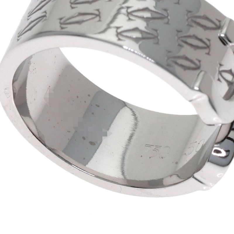 Cartier Limited 50 Ring 18k White Gold