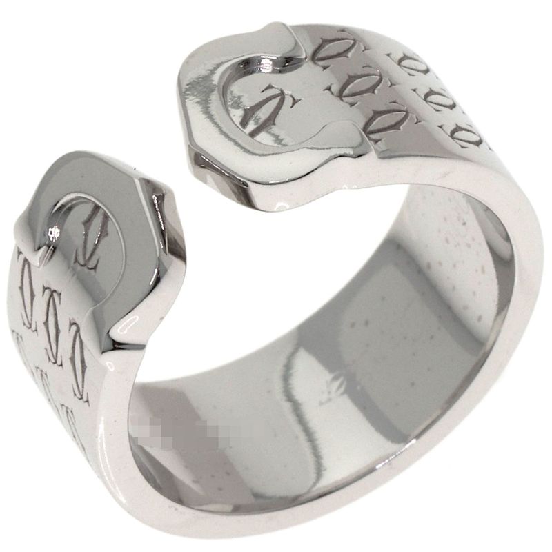 Cartier Limited 50 Ring 18k White Gold