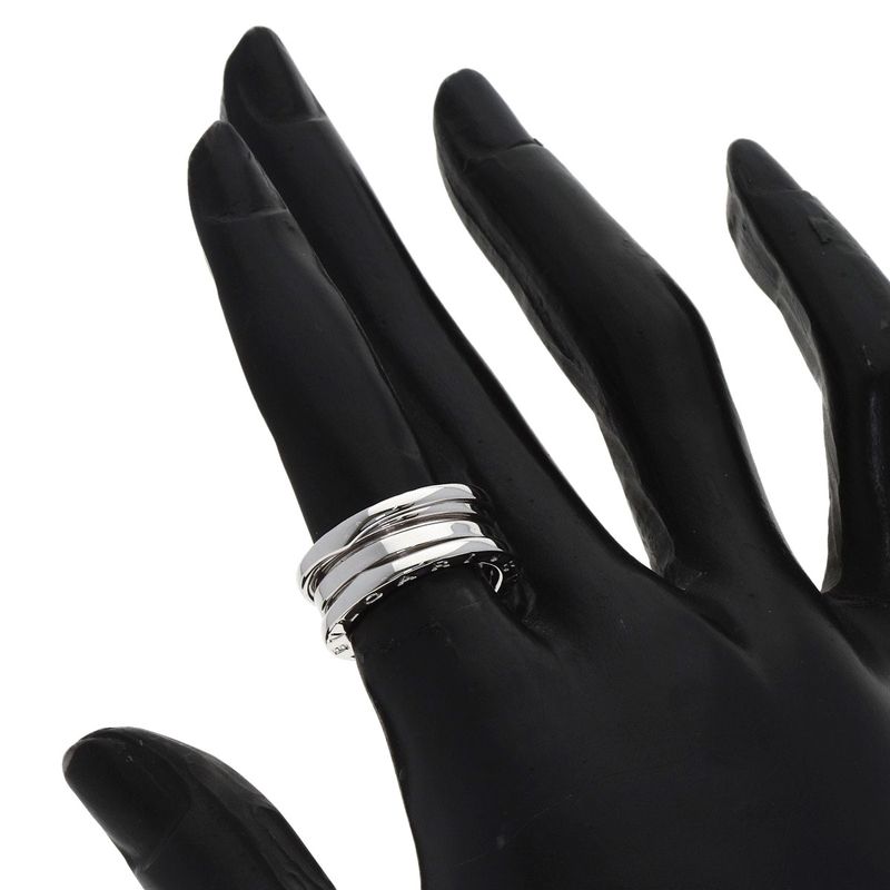 Bvlgari B-zero One Band 49 Ring 18k White Gold