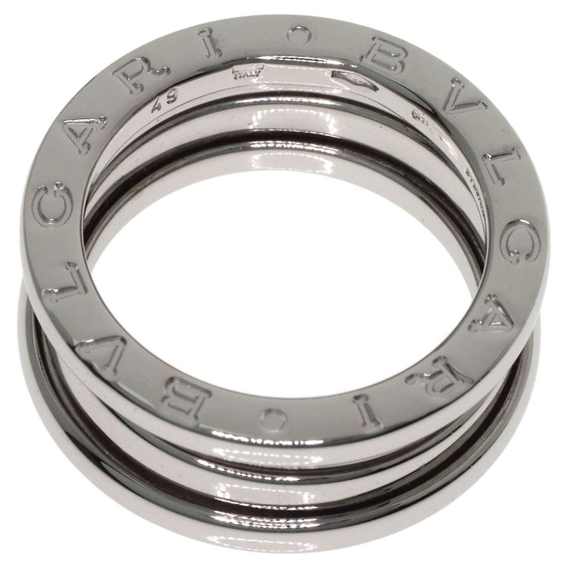 Bvlgari B-zero One Band 49 Ring 18k White Gold