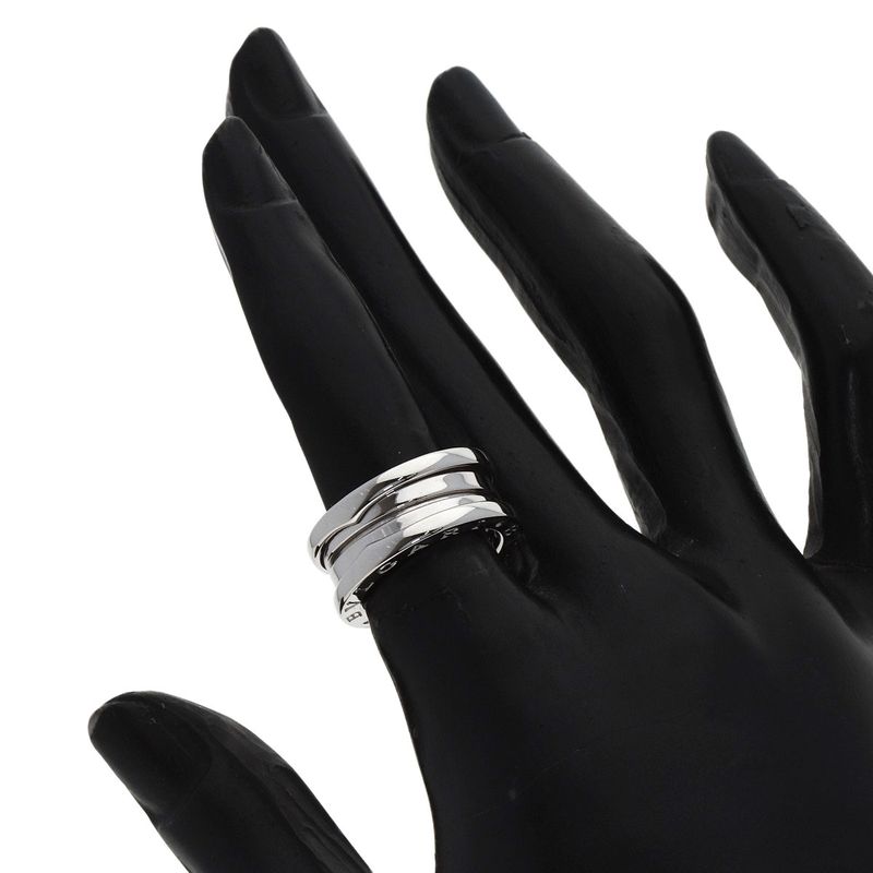 Bvlgari B-zero One Band 49 Ring 18k White Gold