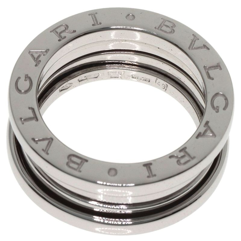Bvlgari B-zero One Band 49 Ring 18k White Gold
