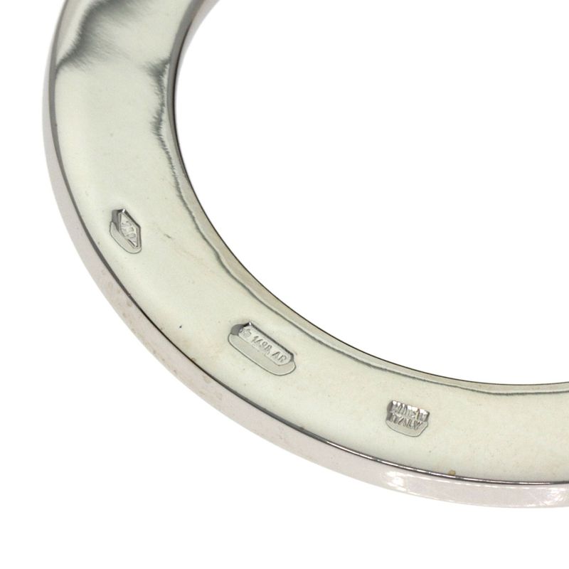 Bvlgari Logo Circle Necklace 18k White Gold