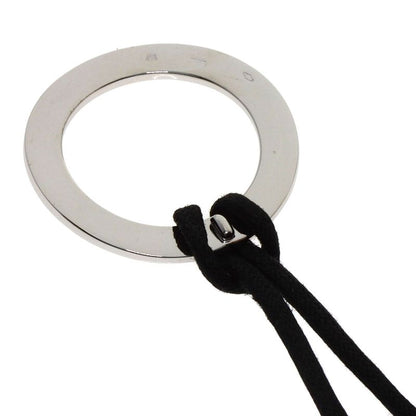 Bvlgari Logo Circle Necklace 18k White Gold