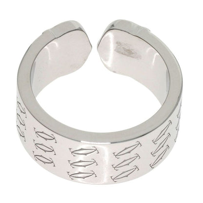 Cartier 2C Christmas Limited 50 Ring 18k White Gold