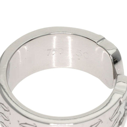 Cartier 2C Christmas Limited 50 Ring 18k White Gold