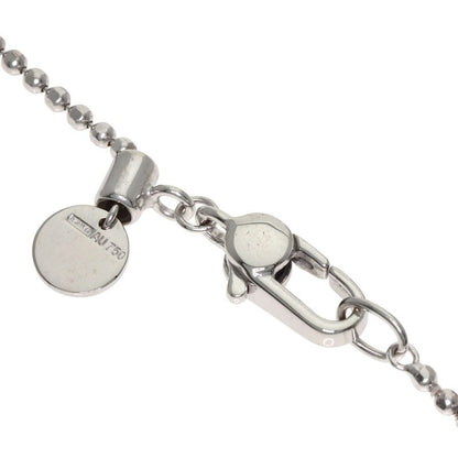 Gucci Logo Plate Bracelet 18k White Gold