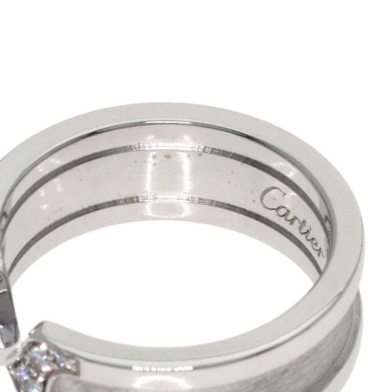 Cartier C2 Diamond 49 Ring 18k White Gold