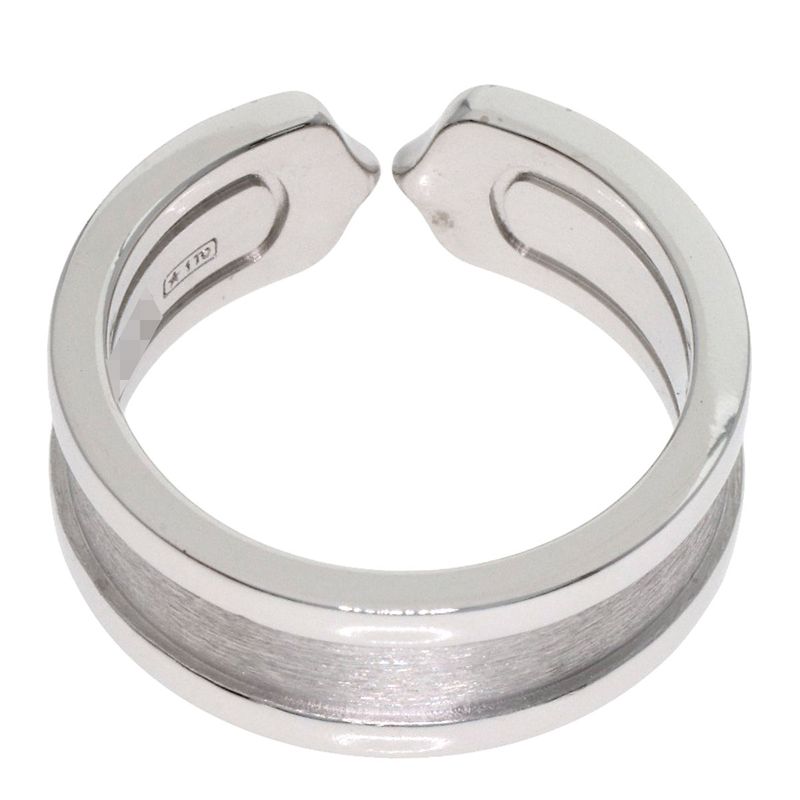 Cartier C2 Diamond 49 Ring 18k White Gold