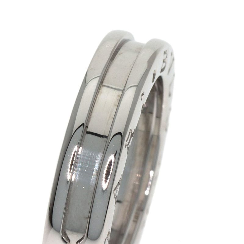 Bvlgari B-zero One Band 50 Ring 18k White Gold