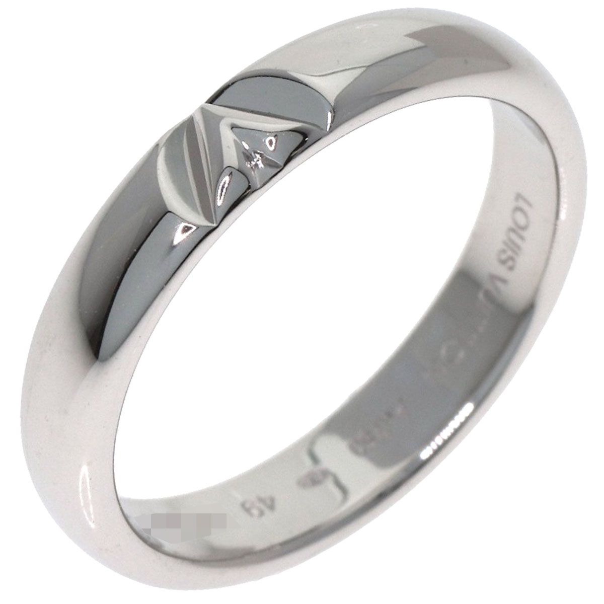 Louis Vuitton Marriage Ring LV Volt Multi 49 18k White Gold