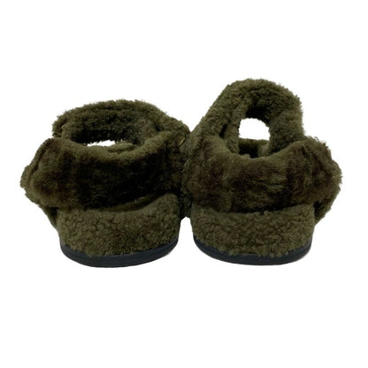 Fendi Sandals 36 Khaki