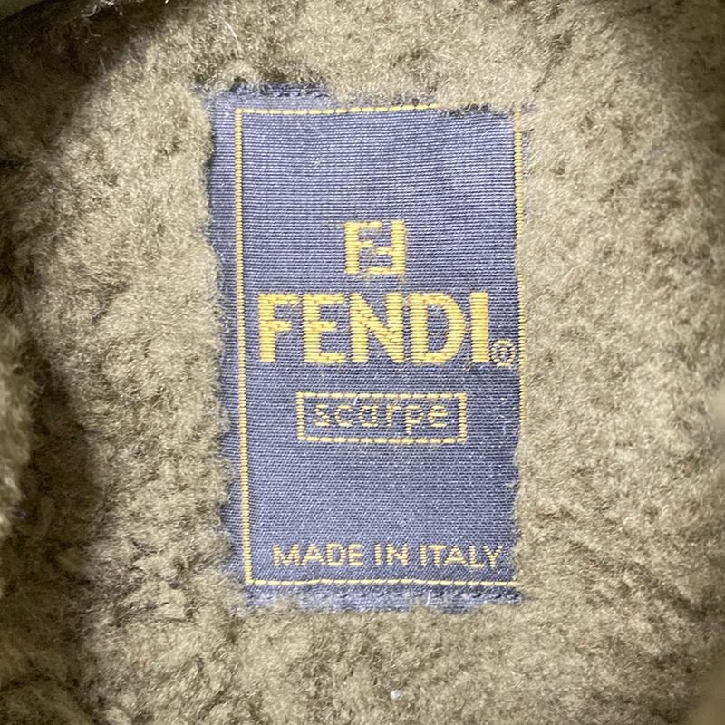 Fendi Sandals 36 Khaki