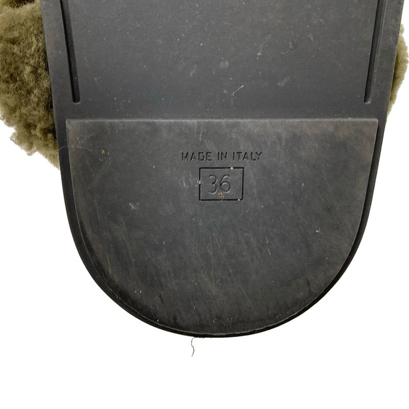Fendi Sandals 36 Khaki