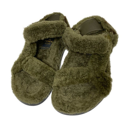 Fendi Sandals 36 Khaki