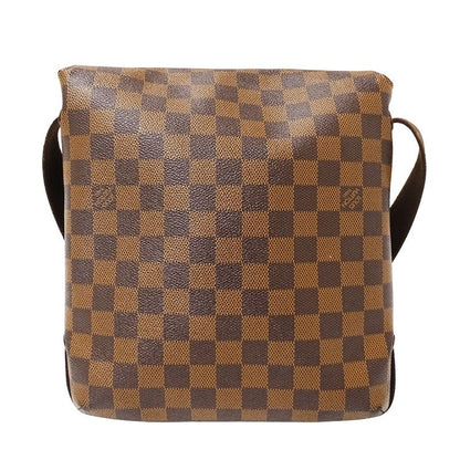 Louis Vuitton Shoulder Bag Damier Canvas Brooklyn PM Brown Crossbody Flap Type