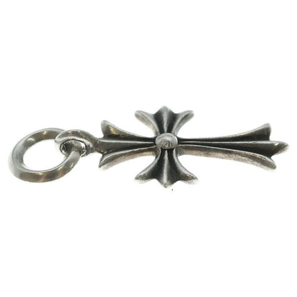 Chrome Hearts Tiny CH Cross Charm Necklace Top Silver