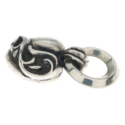 Chrome Hearts Heart Charm Pendant Top Silver