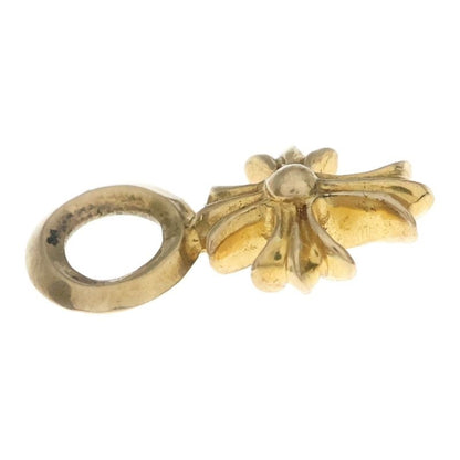 Chrome Hearts 22k Stack CH Cross Charm Gold Keychain