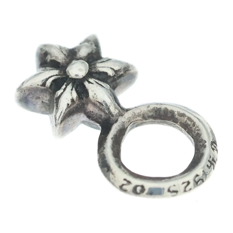 Chrome Hearts Stack Star Charm Pendant Top Silver