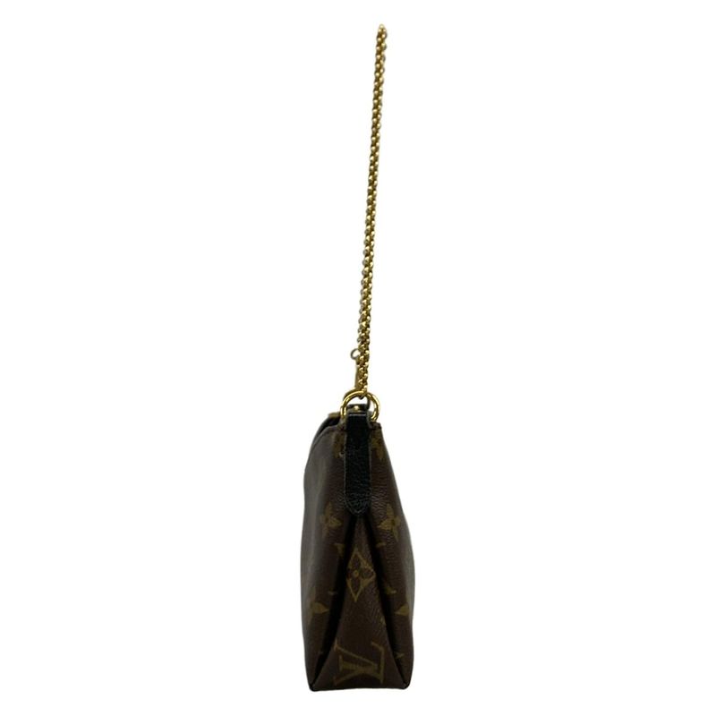 Louis Vuitton Clutch Monogram Pallas Noir Black