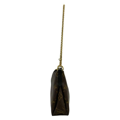 Louis Vuitton Clutch Monogram Pallas Noir Black