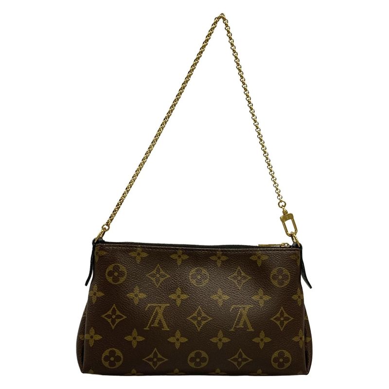 Louis Vuitton Clutch Monogram Pallas Noir Black