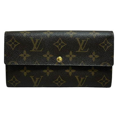 Louis Vuitton Wallet Monogram Fully Portefeuille Sarah Vert
