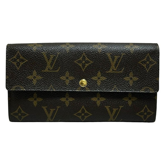 Louis Vuitton Wallet Monogram Fully Portefeuille Sarah Vert