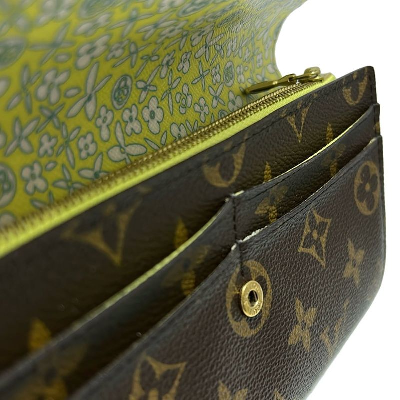 Louis Vuitton Wallet Monogram Fully Portefeuille Sarah Vert
