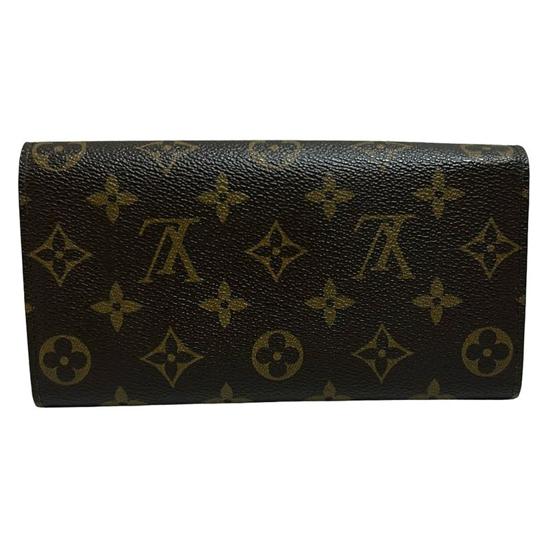 Louis Vuitton Wallet Monogram Fully Portefeuille Sarah Vert