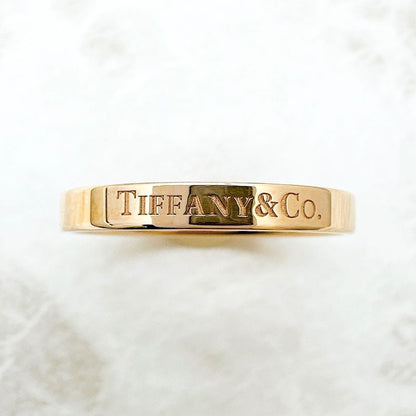 Tiffany & Co T& Band Pink Gold Ring