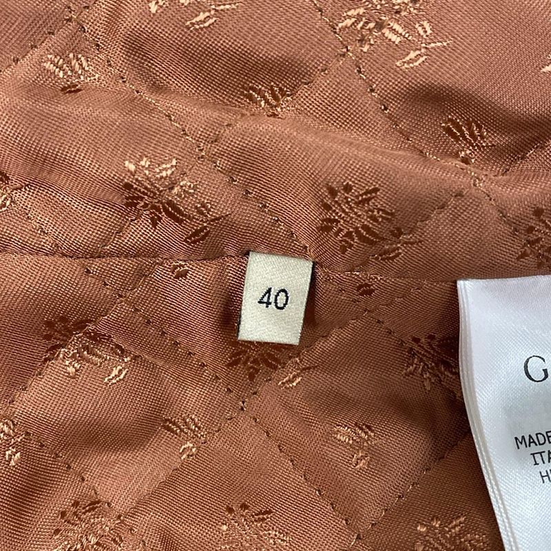 Gucci Coat 40 M Green Black Multi Winter Plaid Pattern Removable Collar Faux