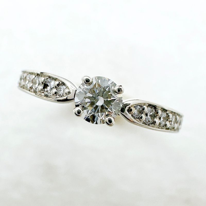 Tiffany & Co Harmony Diamond Platinum Ring