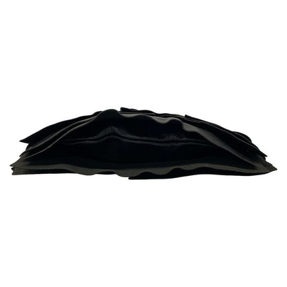 Saint Laurent Rive Gauche Shoulder Bag Tropez Black Leather