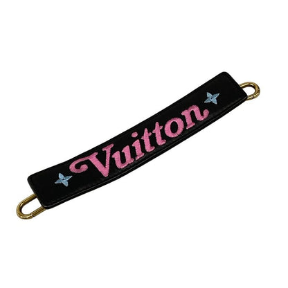 Louis Vuitton Shoulder Bag New Wave Chain MM Black Leather