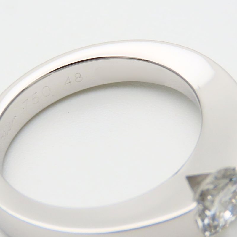 Cartier Ring Date with 48 18k White Gold Diamond